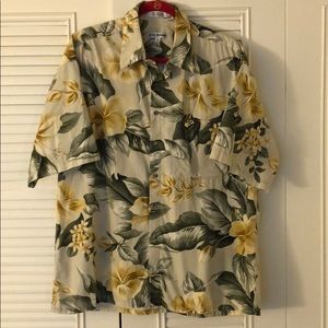 Men’s Casual Hawaiian Button down | XL